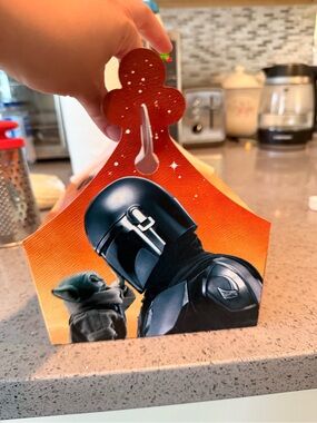 The Mandalorian & Grogu Decorative Gift Box - Orange